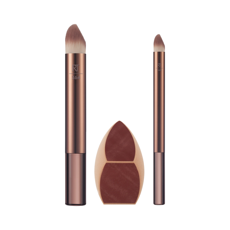 Real Techniques Makeupsaver Sponge + Brush Trio