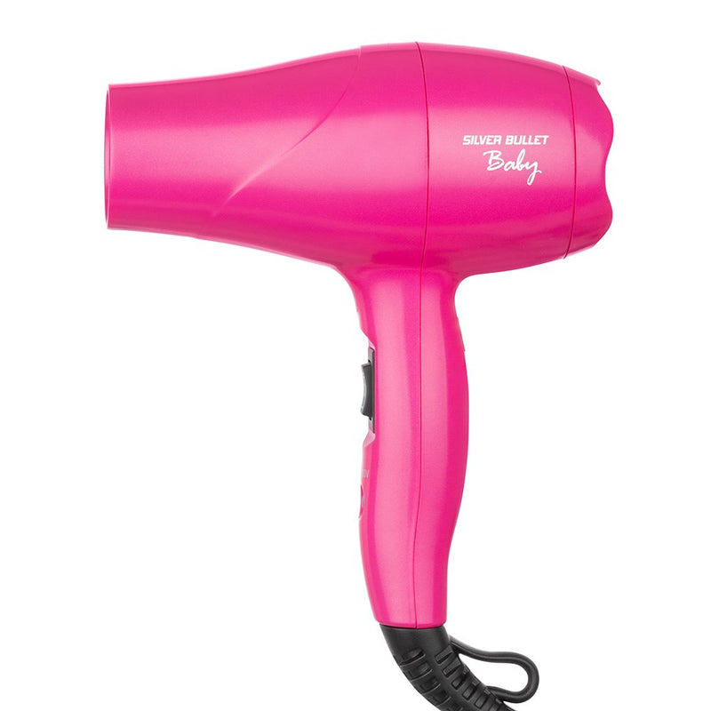 Silver Bullet Baby Travel Hair Dryer - Pink