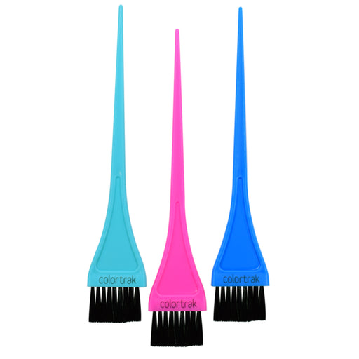 Colortrak Precision Colour Brushes 3pk