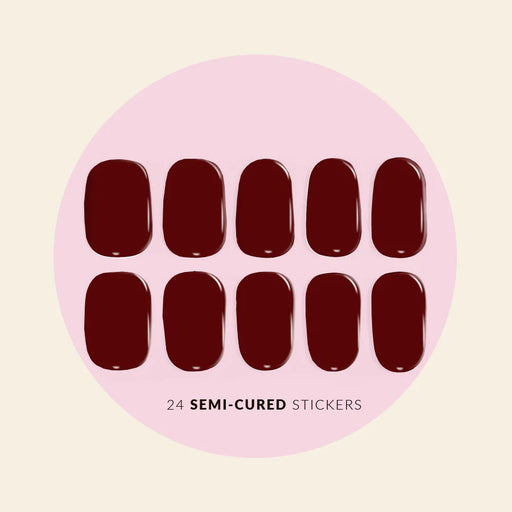 Mitty Semi-Cured Gel Nail Stickers - Jam