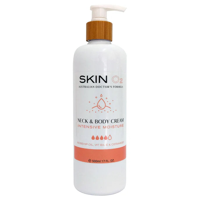 Skin O2 Neck & Body Moisture Intensive Cream