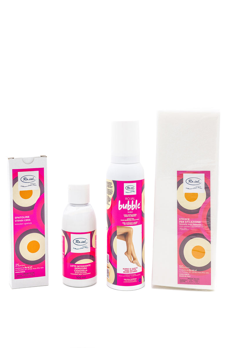 Bubble Wax Epilation Kit - Shea Butter - Clearance!