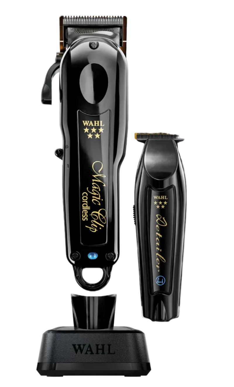 Wahl 5 Star Barber Combo & Free Charge Stand - June Deals!