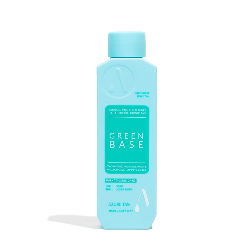 Azure Tan Sample Pro Mist Green Base Medium To Ultra Dark