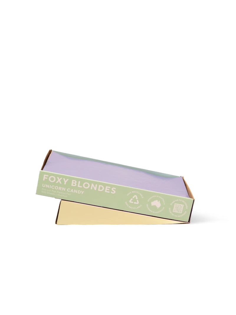 Foxy Blondes Unicorn Candy Flat Pack Foil