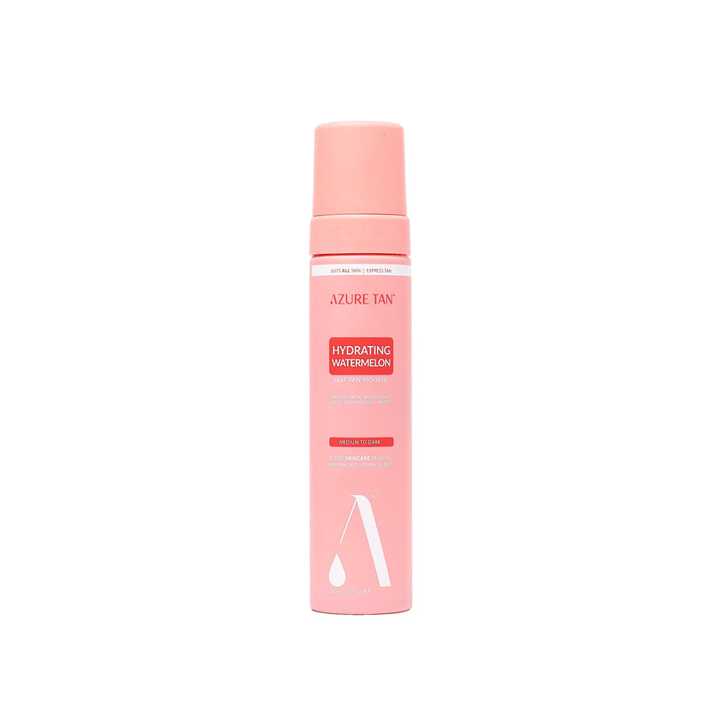 Azure Tan Self Tan Mousse Hydrating Watermelon - Medium to Dark