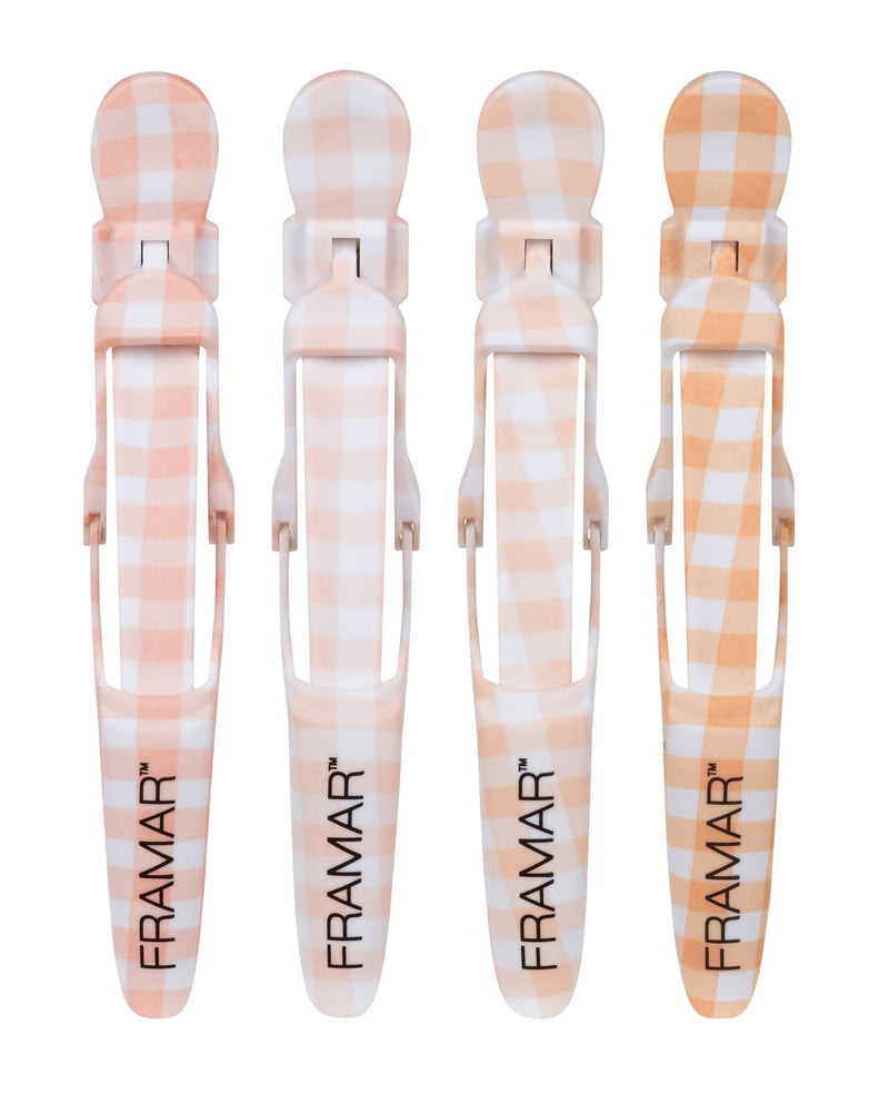 Framar Peach Please Gator Grip Clip