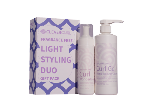 Clever Curl Fragrance Free Light Styling Mother's Day Duo