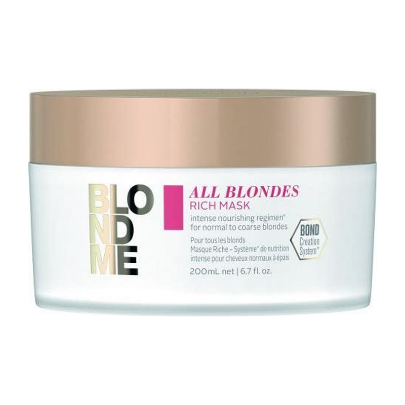 Schwarzkopf BlondMe All Blondes Rich Mask - Clearance!