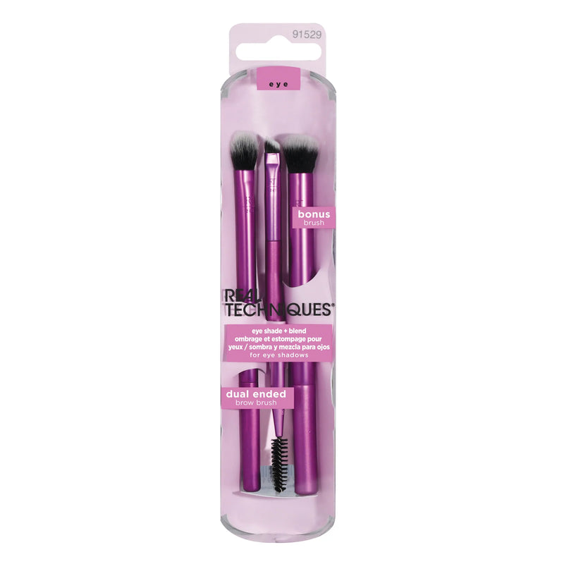 Real Techniques Eye Shade + Blend Duo with Bonus Brush