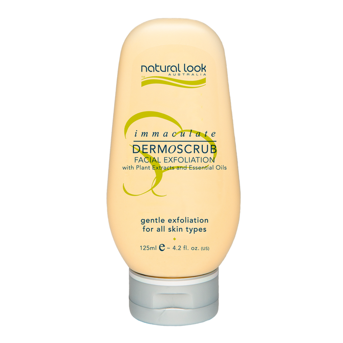 Natural Look Immaculate Dermoscrub Gentle Exfoliation Facial Scrub - Discontinued Packaging