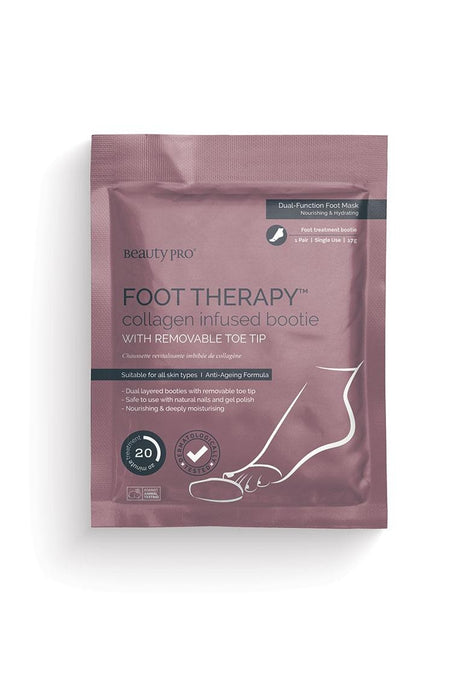 BeautyPro Foot Therapy Collagen Booties