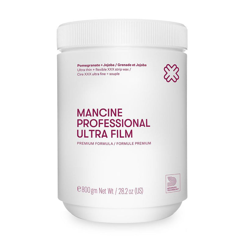 Mancine Ultra Film Pomegranate & Jojoba Strip Wax 800g