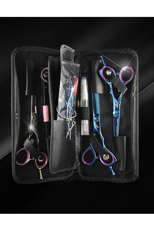 Zen Master Apprentice/Student 3 Scissor Kit Blue Titanium