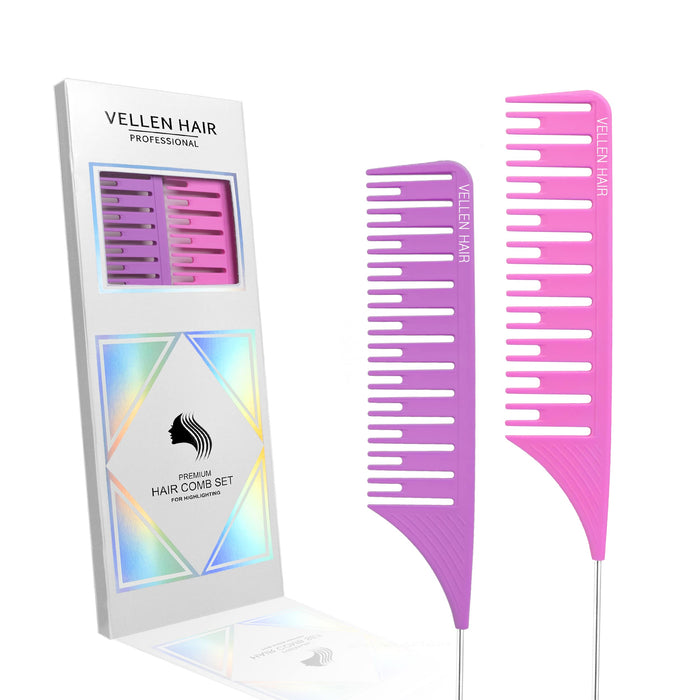 Vellen Hair Highlighting Comb Set 1.0 - 2 Sizes
