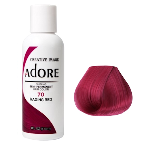 Adore Semi Permanent Hair Colour Raging Red