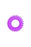 Spiradelic Hair Rings- Purple