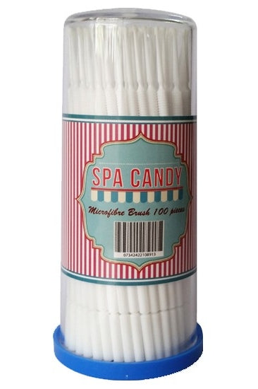 Spa Candy Microfiber Brush 100pk