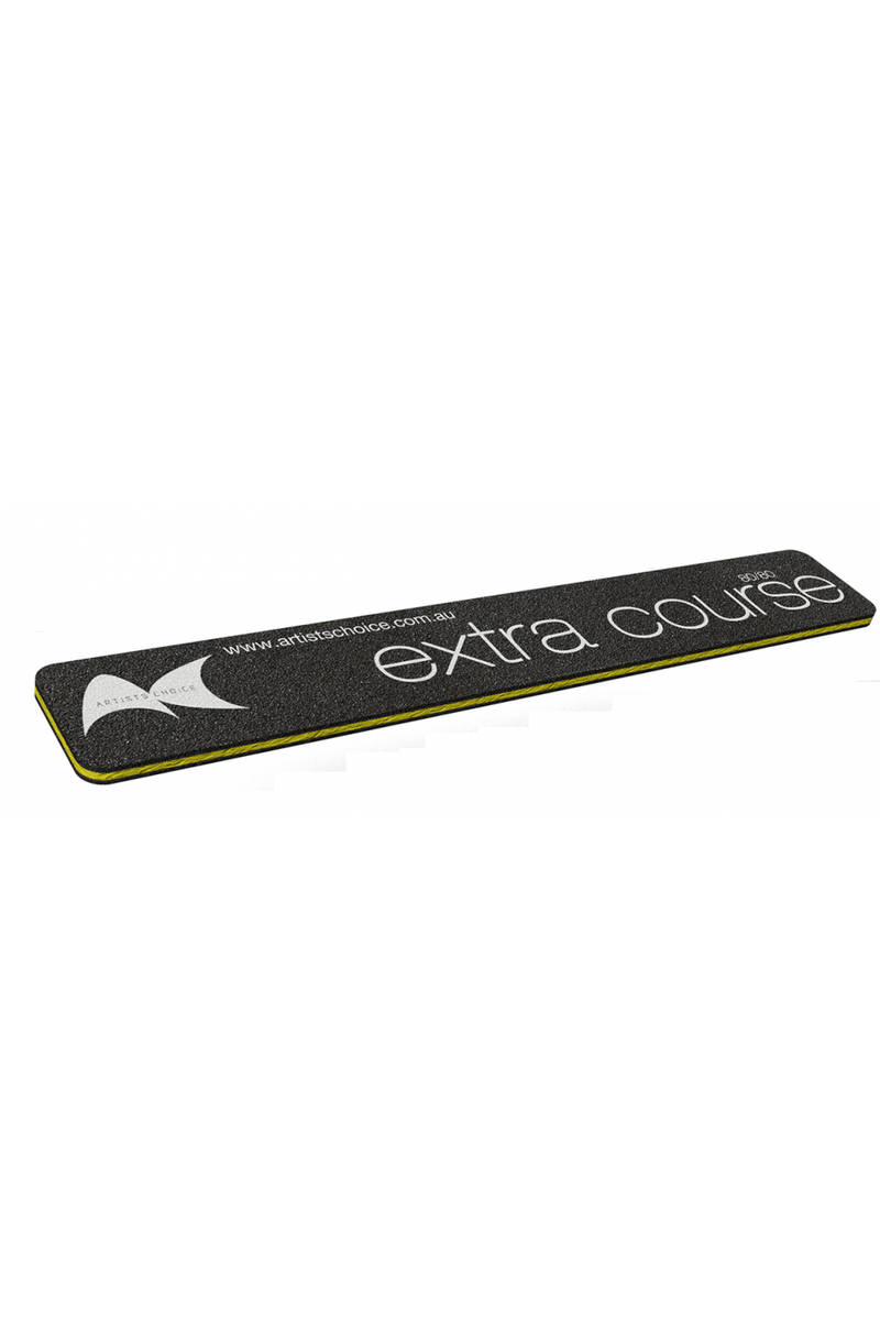 Artists Choice Extra Coarse Nail File Rectangle 80/80