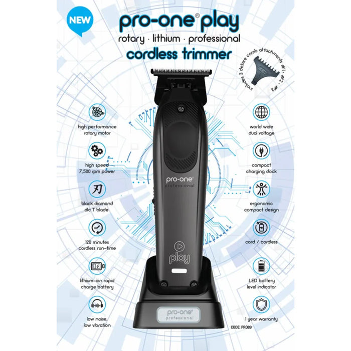 Pro-One Play Cordless Trimmer