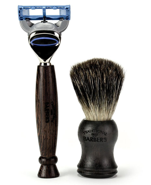 Wahl Traditional Barbers Wenge Wood Shave Set