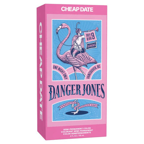 Danger Jones Semi-Permanent Color - Cheap Date Light Pink