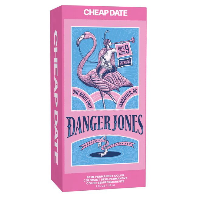 Danger Jones Semi-Permanent Color - Cheap Date Light Pink