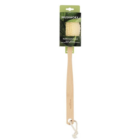 Brushworx Body Brush long handle