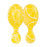Wet Brush Mini Detangler Tutti Frutti - Lemon