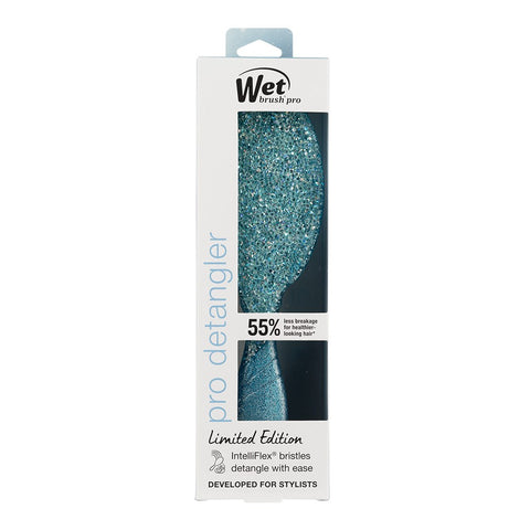 Wet Brush Pro Detangler Winter Tinsel - Blue