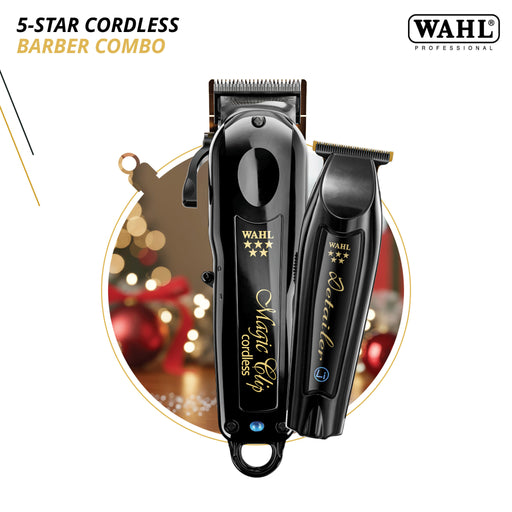 Wahl Barber Combo Black Magic Clip & Detailer Li Combo - December Promo!