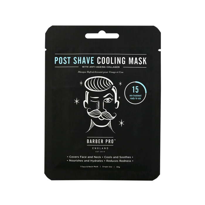 Barber Pro Post Shave Cooling Mask - Clearance!