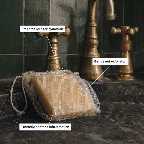 OMALY Organic Seaweed Exfoliating Soap