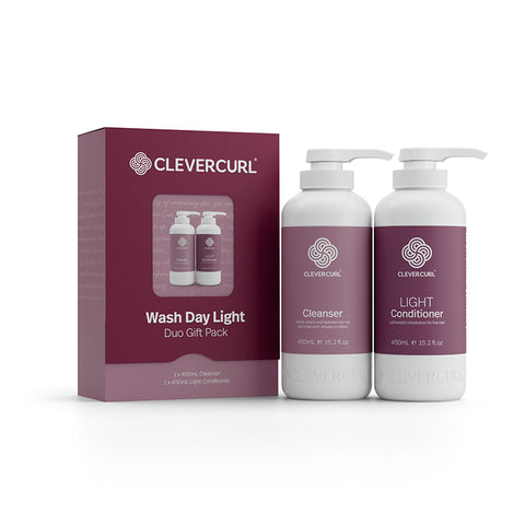 Clever Curl Wash day Light Duo Gift Pack 2026