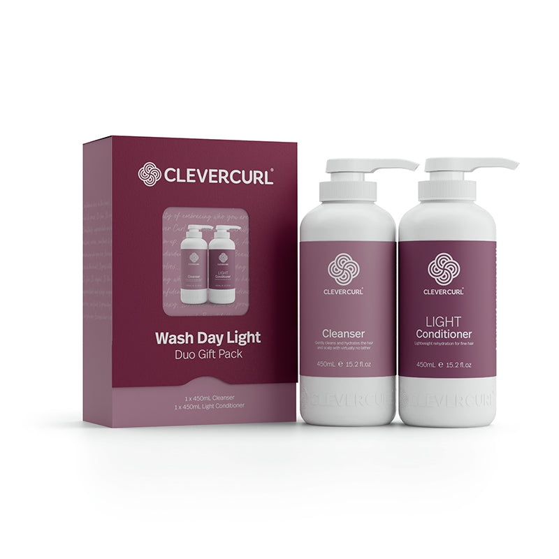 Clever Curl Wash day Light Duo Gift Pack 2026