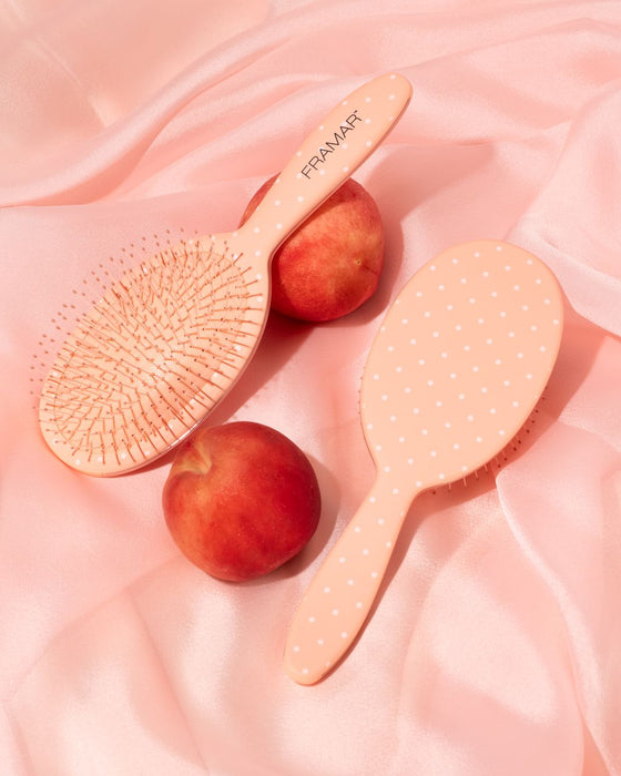 Framar Peach Please Detangle Brush - Dottie