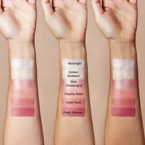 Silk Oil of Morocco Argan Cream Blush + Highlighter - Pink Champagne
