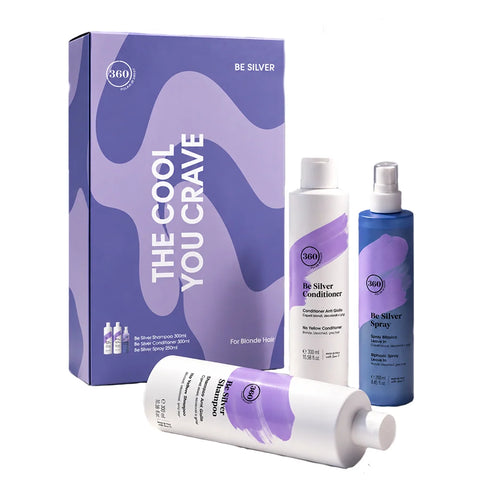 360 Hair Be Silver Christmas Gift Pack
