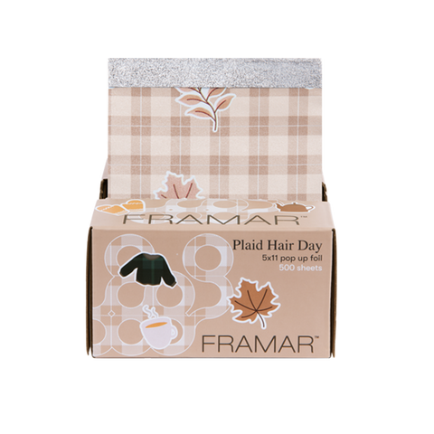 Framar plaid Hair Day Pop Up Foil