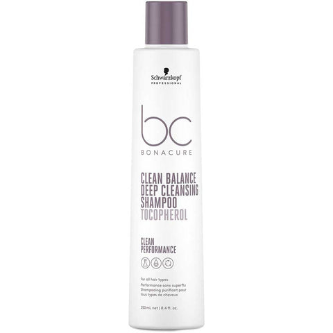 Schwarzkopf BC Clean Performancec Clean Balance Deep Cleansing Shampoo