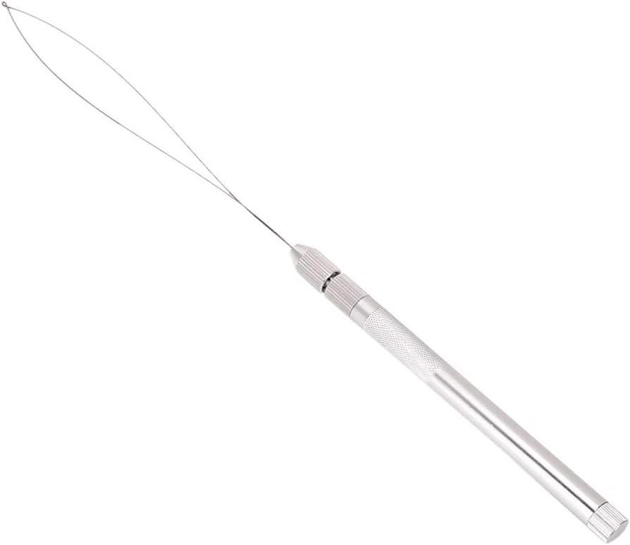 Jeorg Hair Extension Looping Tool Metal Handle