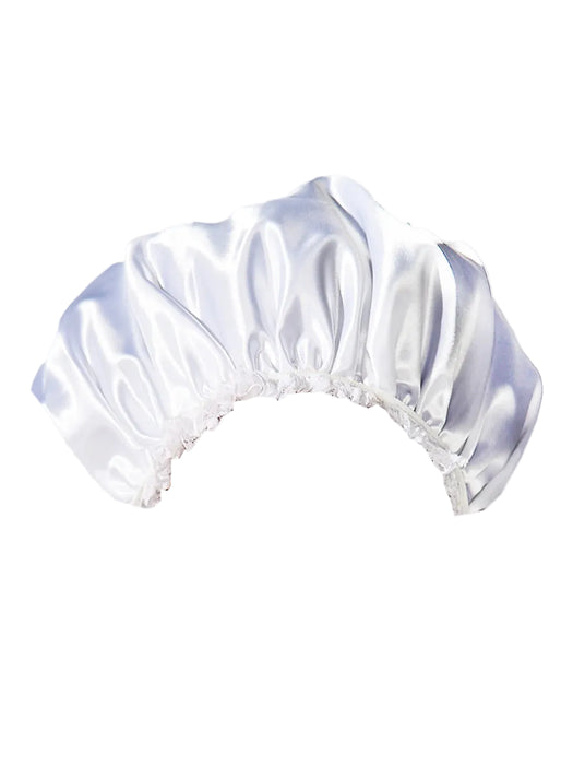 Betty Dain Creations Satinette Sleep Cap - White