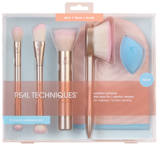 Real Techniques Endless Summer 6 Piece Radiance Kit