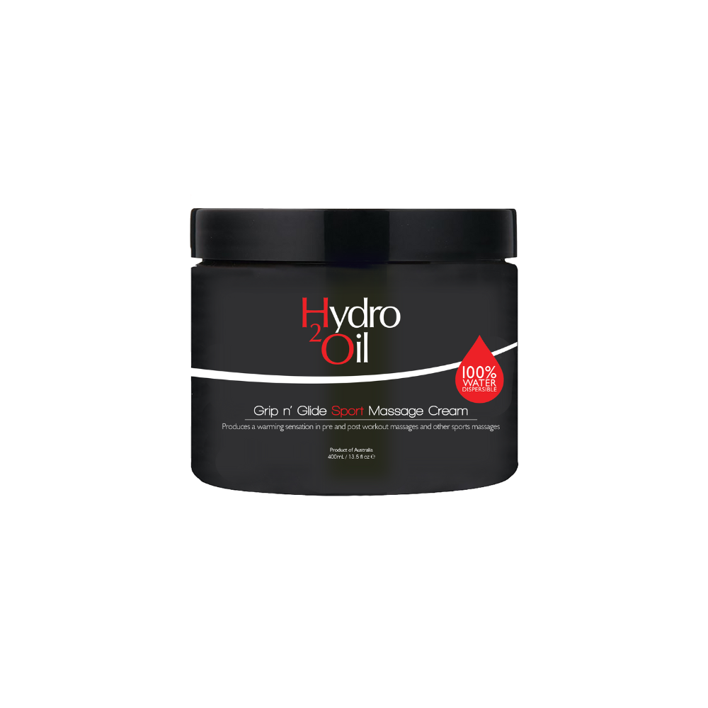 Caron Hydro 2 Oil Grip n’ Glide Massage Cream Sport