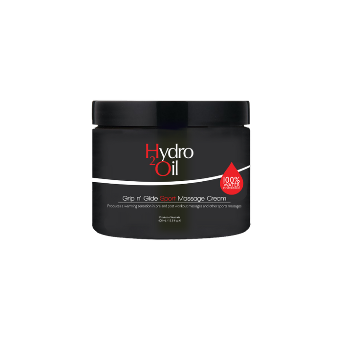 Caron Hydro 2 Oil Grip n’ Glide Massage Cream Sport