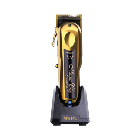 Wahl 5 Star Cordless Gold Magic Clipper + Free Wooden Case
