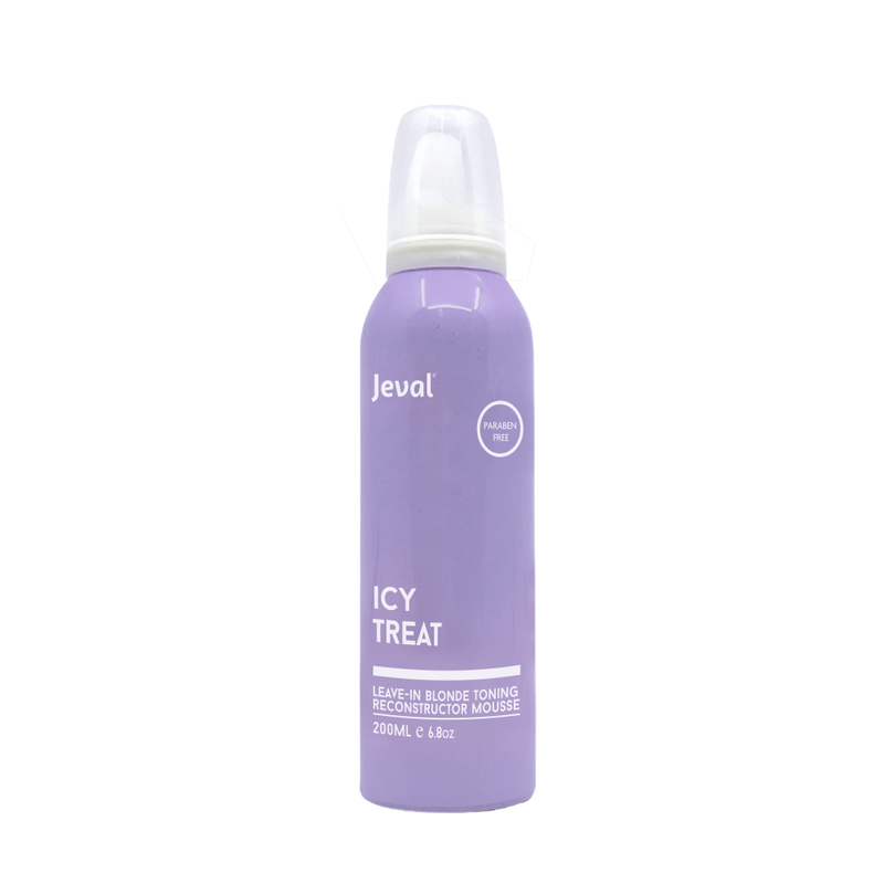 Jeval Icy Treat Leave-In Blonde Toning Reconstructor Mousse