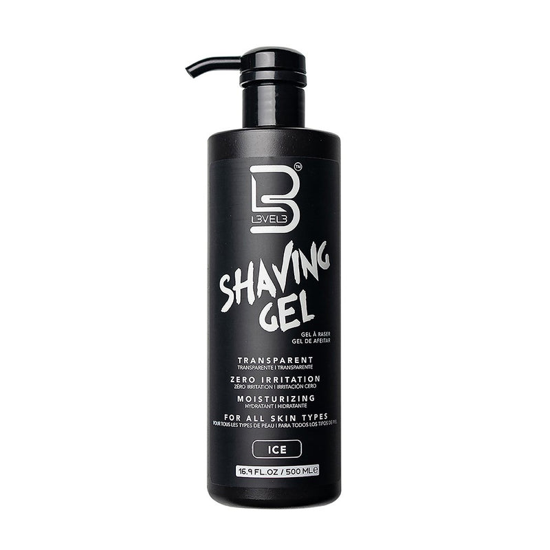 L3VEL3 Transparent Shaving Gel - Ice