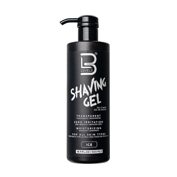 L3VEL3 Transparent Shaving Gel - Ice