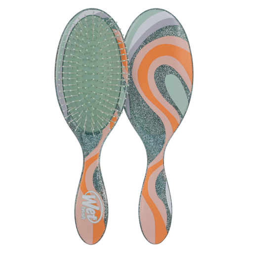Wet Brush Original Detangler Glitter Vortex - Teal